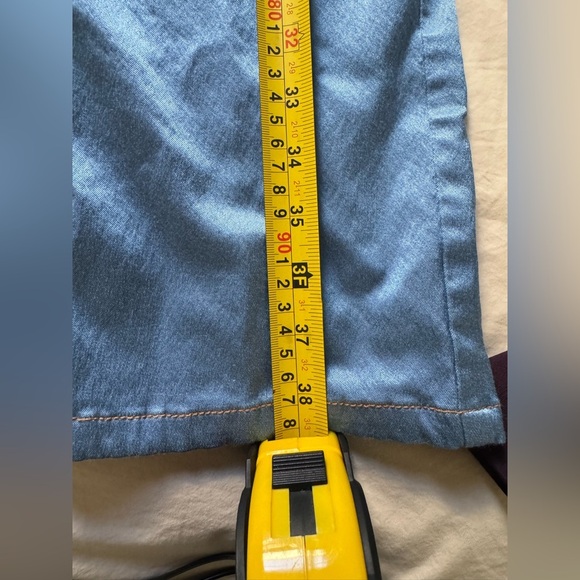 Doncaster Sport Blue Pants with Gold Stitching - Picture 7 of 7